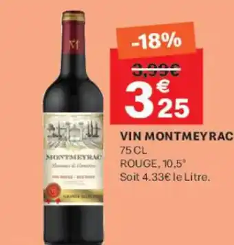 Leader Price VIN MONTMEYRAC offre