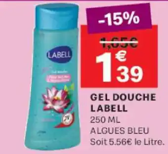 Leader Price LABELL Gel douche offre