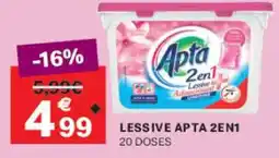 Leader Price APTA Lessive 2en1 offre