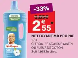 Leader Price MR PROPRE Nettoyant offre