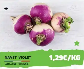 Hmarket Navet violet offre