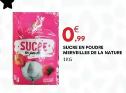 Hmarket SUCRE En poudre merveilles de la nature offre