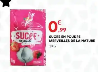 Hmarket SUCRE En poudre merveilles de la nature offre