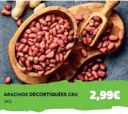 Hmarket Arachide décortiquées cru offre