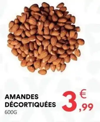 Hmarket Amandes décortiquées offre