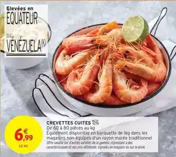 Intermarché Signal - crevettes cuites offre