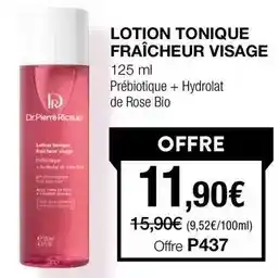 Stanhome Dr.pierre ricaud - lotion tonique fraîcheur visage offre