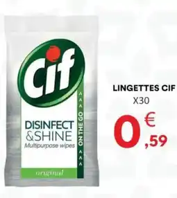 Hmarket CIF Lingettes offre