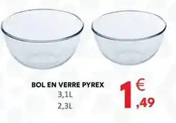 Hmarket Bol en verre pyrex offre