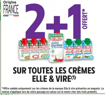 Intermarché Contact ELLE & VIRE Sur toutes les crèmes offre