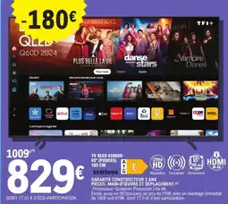 E.Leclerc Espace Culturel SAMSUNG Tv qled 65q60d 65" (pouces) offre