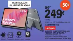 E.Leclerc Espace Culturel LENOVO Tablette tab plus offre