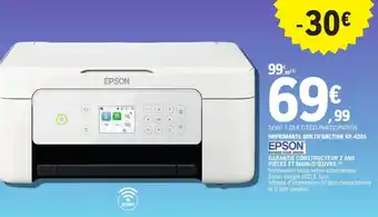 E.Leclerc Espace Culturel EPSON Imprimante multifonction xp-4205 offre