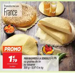 Netto Pain maghreb à la semoule offre