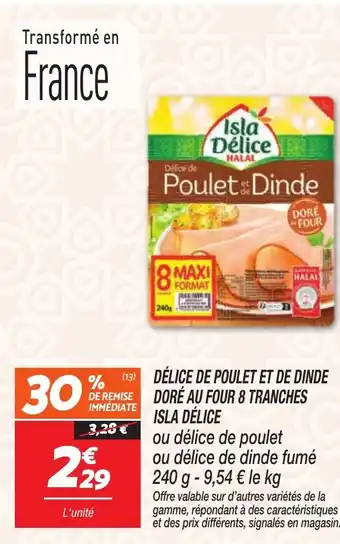 Netto ISLA DÉLICE Doré au four 8 tranches offre