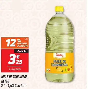 Netto NETTO Huile de tournesol offre