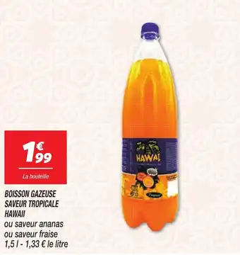 Netto HAWAII Boisson gazeuse saveur tropicale offre