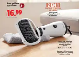 Lidl Brosse soufflante pour animaux offre