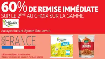 Auchan Les crudettes offre