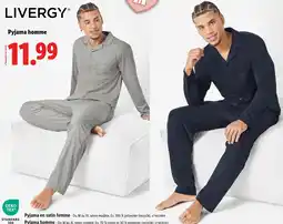 Lidl LIVERGYⓇ Pyjama homme offre