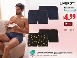 Lidl LIVERGYⓇ Boxers homme offre