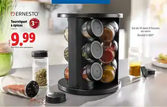 Lidl EJERNESTO Tourniquet à épices offre