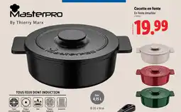 Lidl MASTERPRO Cocotte en fonte offre