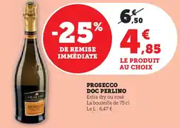 Super U Prosecco doc perlino offre