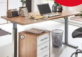 Möbel Martin Bureau, réglage électrique en hauteur offre