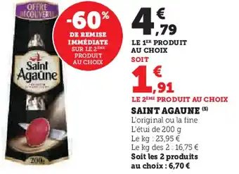 Super U Saint Agaune offre