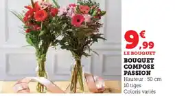 Super U Bouquet compose passion offre