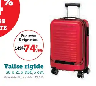 Super U Valise rigide offre