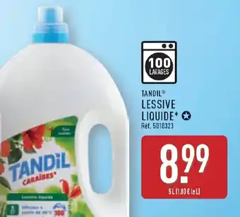 ALDI Tandil lessive liquide offre