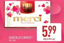 ALDI Merci chocolats offre