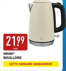 ALDI Ambiano bouilloire offre