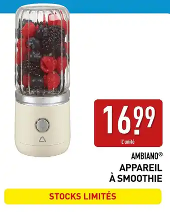 ALDI Ambiano appareil à smoothie offre