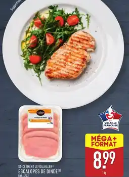 ALDI St clément le volailler escalopes de dinde offre