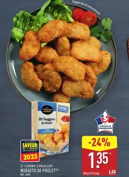 ALDI St clément le volailler nuggets de poulet offre