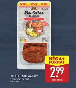 ALDI Boulettes de viande offre