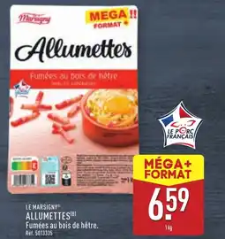 ALDI Le marsigny allumettes offre