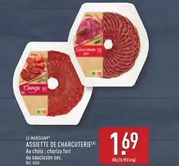 ALDI Le marsigny assiette de charcuterie offre