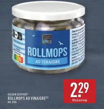 ALDI Golden seafood rollmops au vinaigre offre