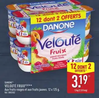 ALDI Danone velouté fruix offre