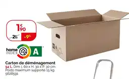 Weldom Carton de déménagement offre