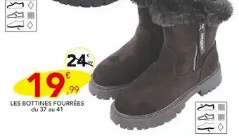 Stokomani Les bottines fourrées offre