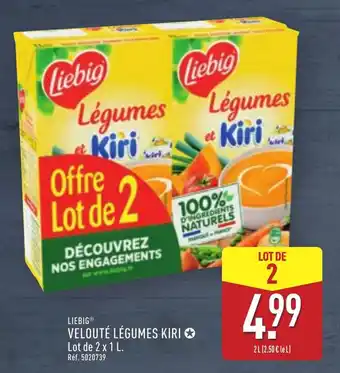 ALDI Liebig velouté légumes kiri offre