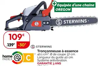 Weldom STERWINS Tronçonneuse à essence offre