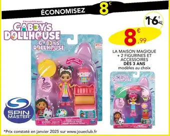 Stokomani Spin Master La maison magique + 2 figurines et accessoires offre