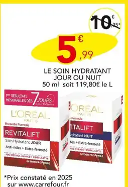 Stokomani L'OREAL PARIS Le soin hydratant jour ou nuit offre