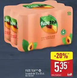 ALDI Fuze tea offre